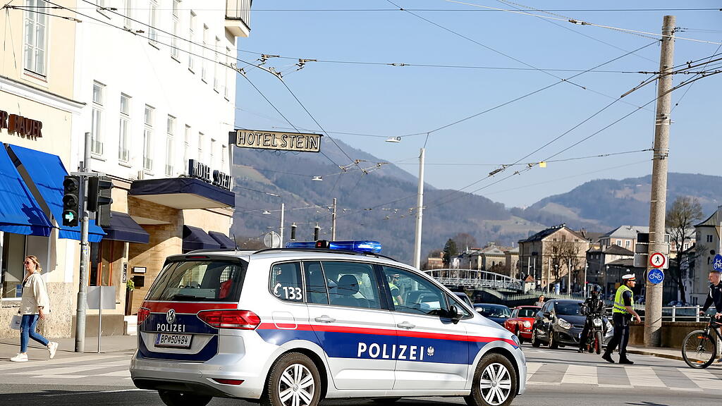 Corona-Demo Stadt Salzburg