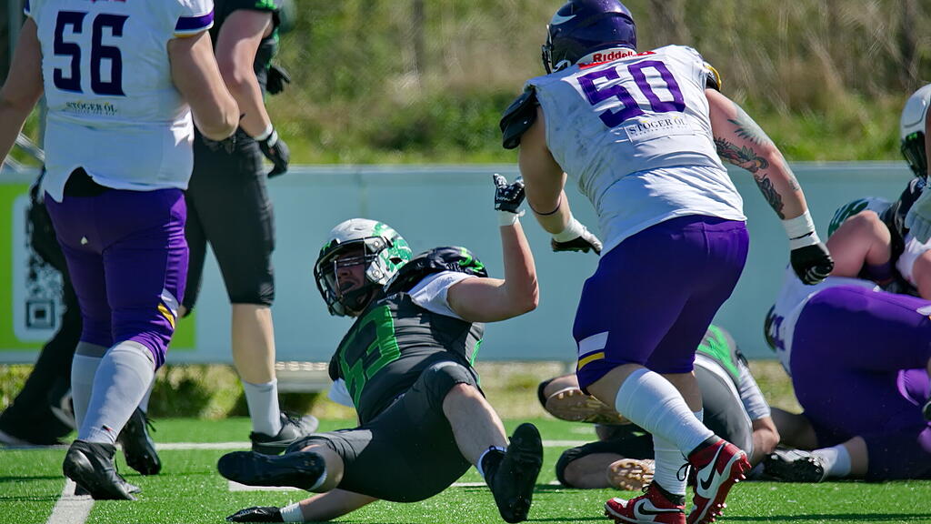Football, Salzburg Ducks, Vienna Vikings