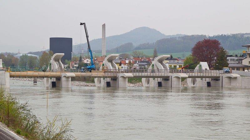 Aufstauung hat begonnen