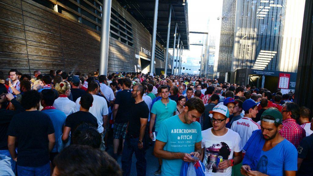 Fans ruhig und zufrieden
