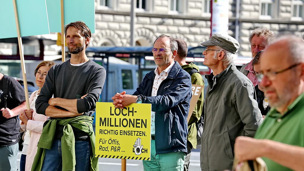 Protest Mönchsberggarage
