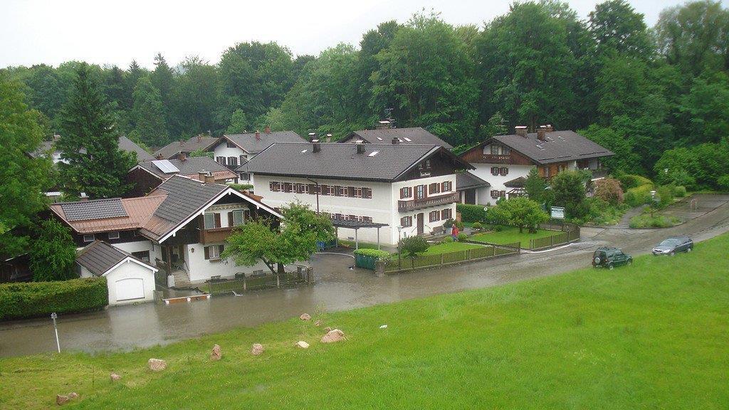 Hochwasseralarm im Lkr. Berchtesgadener Land