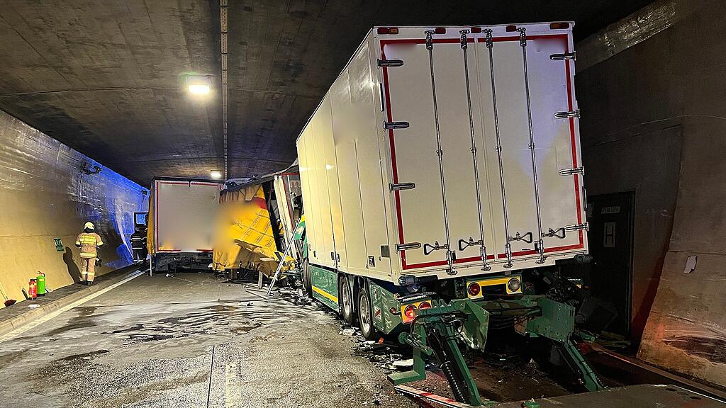 Lkw-Unfall Tauerntunnel