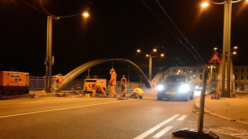 Karolinenbrücke: Sanierung November