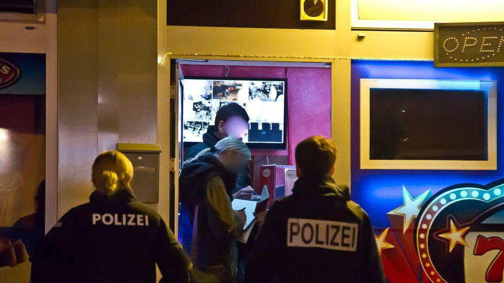 Überfall auf Wettcafe