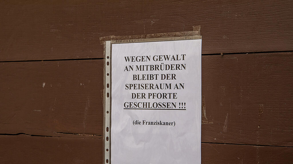 Franziskaner, Bettelverbot, Orden