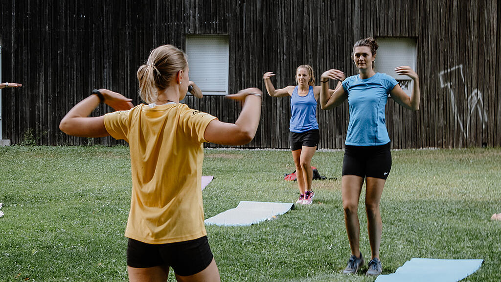 Bewegt im Park, Inklusives Training, Sportunion