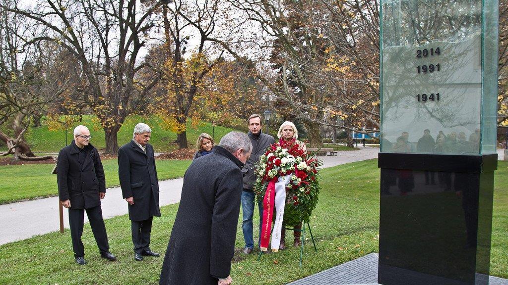 Euthanasie-Mahnmal wieder errichtet