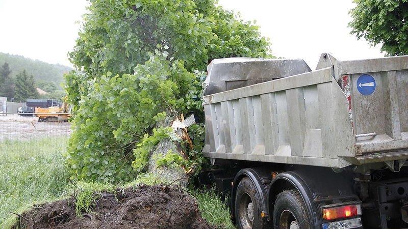 Aufham: Bilder der Unbfallstelle