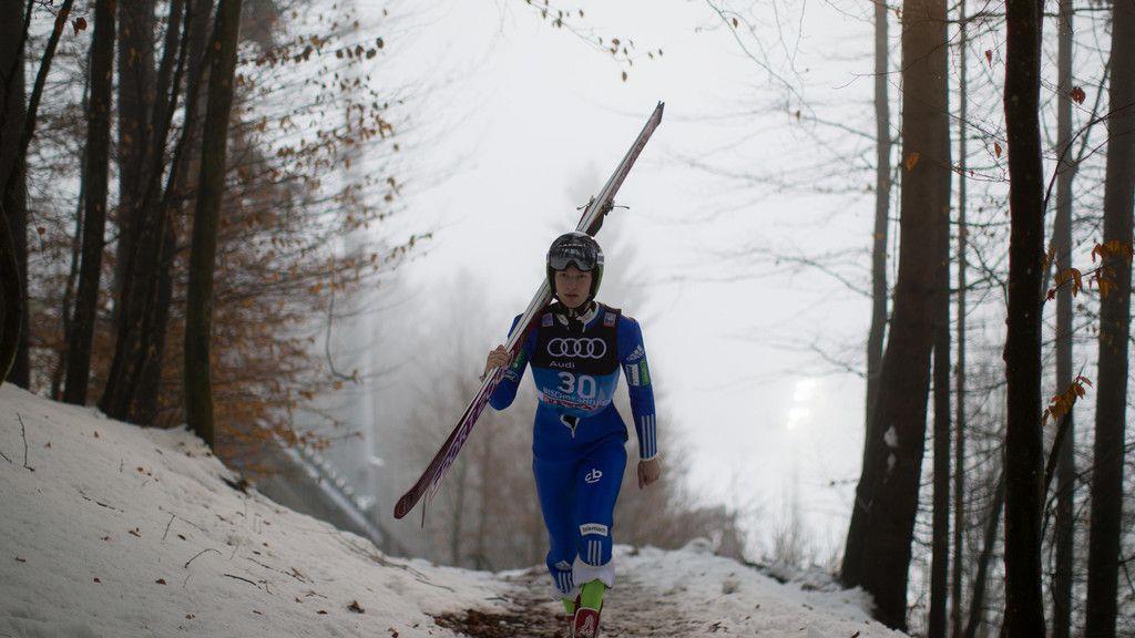 Vierschanzentournee: Training in Bischofshofen