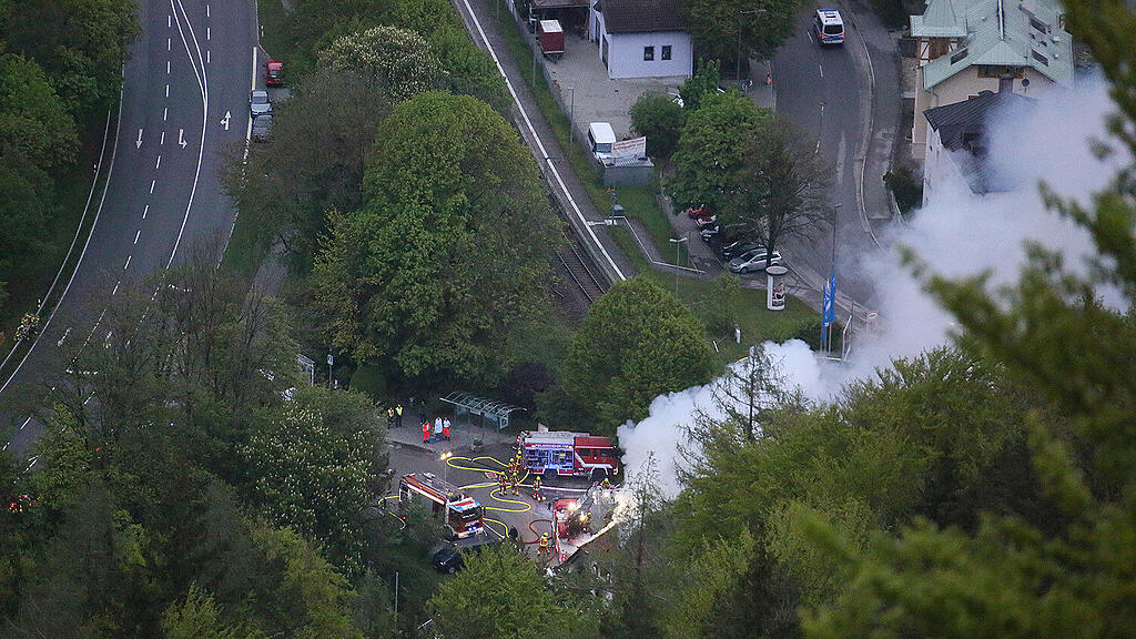 Gaststätte, Brand, Bad Reichenhall
