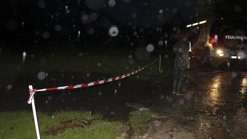 Hochwasser in Ruhpolding