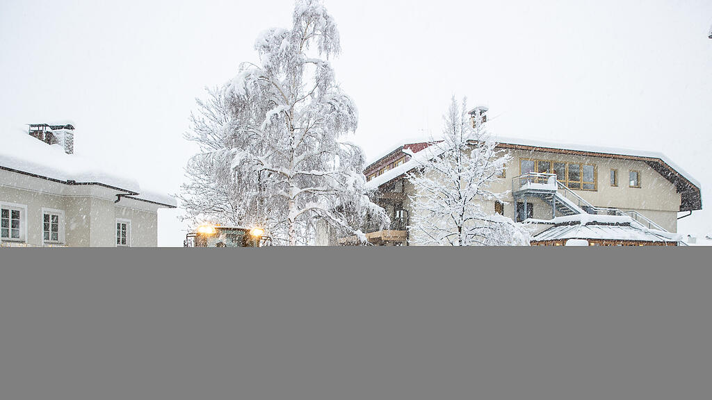 Wintereinbruch in Osttirol und Kärnten