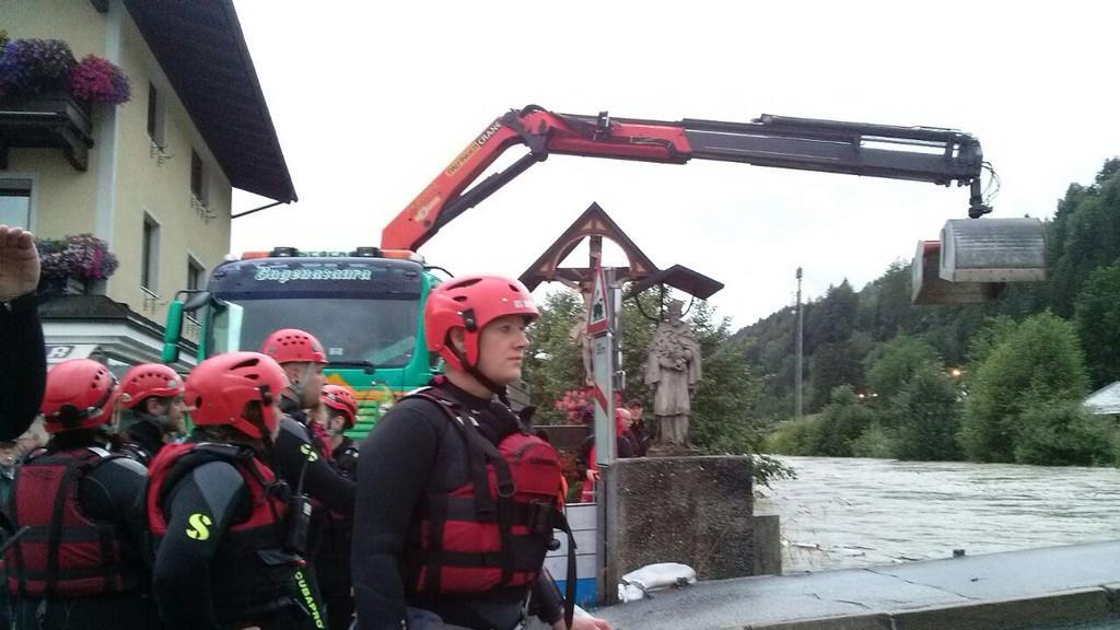 Einsatz der Wasserrettung in Mittersill