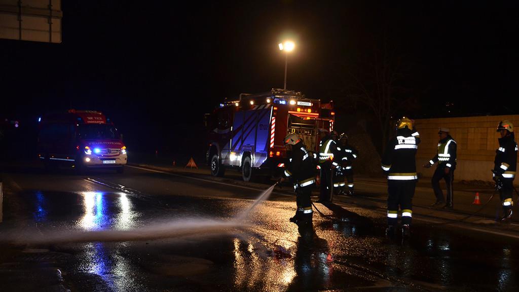 Frontalcrash auf B311 in St. Johann im Pongau
