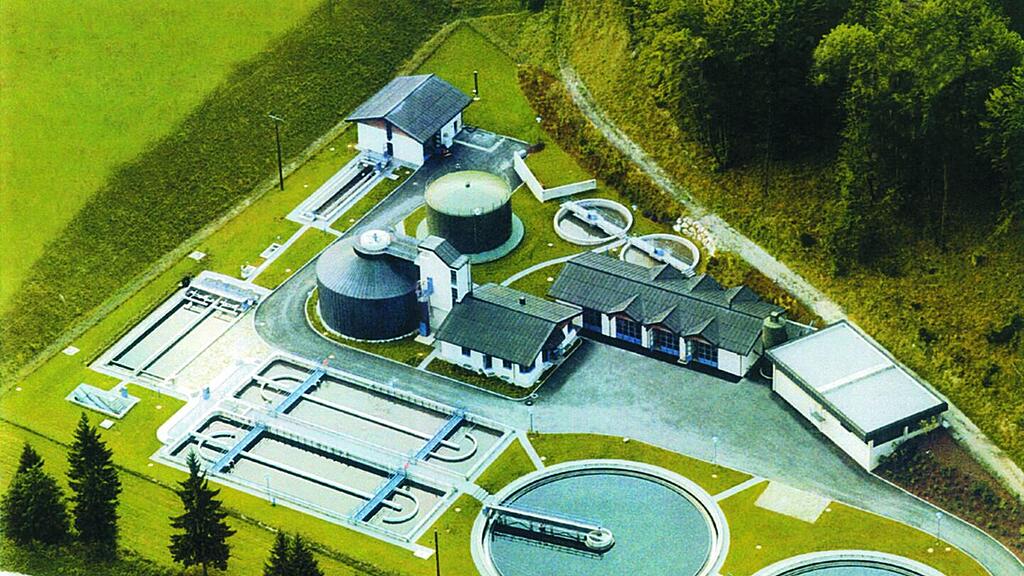 Bayerisches Abwasser wird manchmal auch in Salzburger Kl䲡nlagen wie hier in Unken wieder sauber.