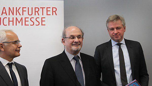 Salman Rushdie als Stargast bei der Frankfurter Buchmesse