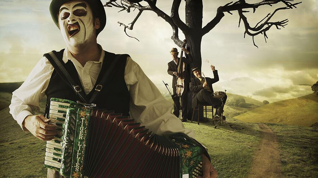 Die Tiger Lillies beehren am 3. Dezember das Salzburger Rockhouse.