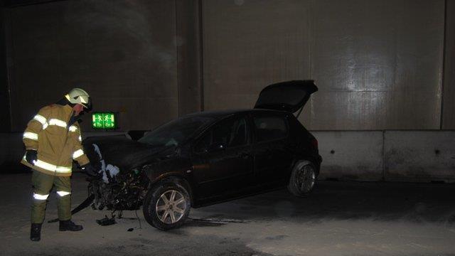 Crash im Tauerntunnel