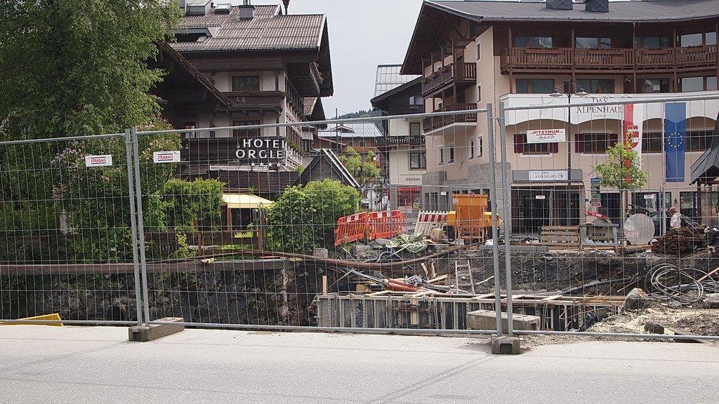 Brückenbau in Kaprun