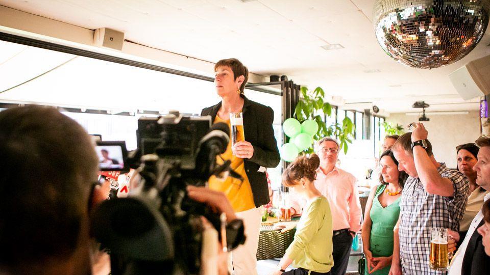 Wahlparty der Grünen, II