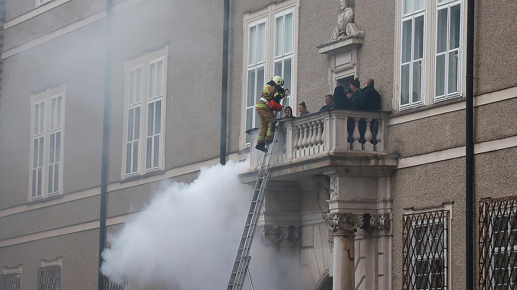 Brand im Dom: Spektakuläre Übung in Salzburger Altstadt