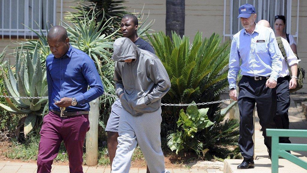 Festnahme von Oscar Pistorius