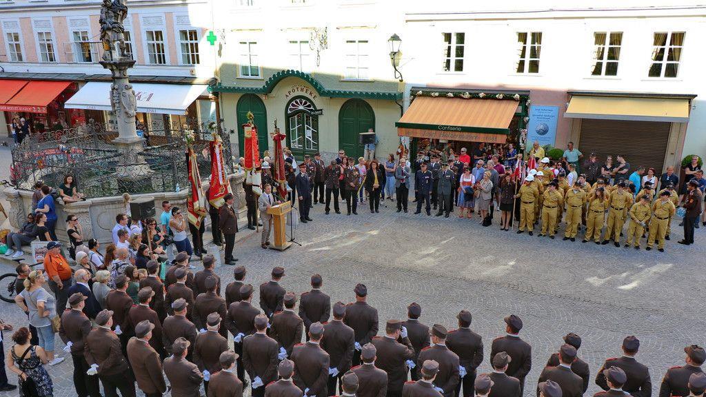 Florianifeier in der Stadt Salzburg