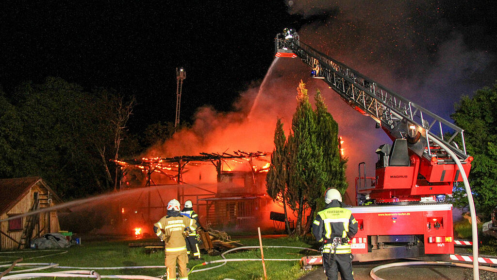 Brand in Göming