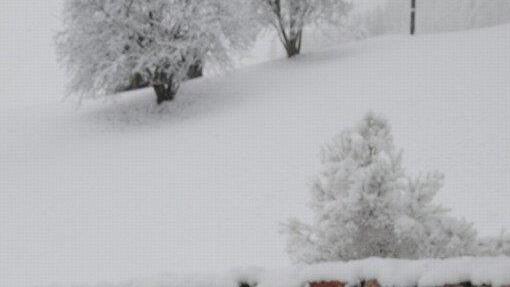 Winterliches Osterwetter