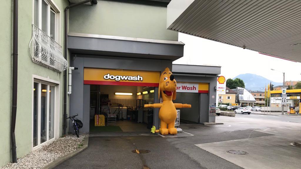 Bilder der Hundewaschanlage