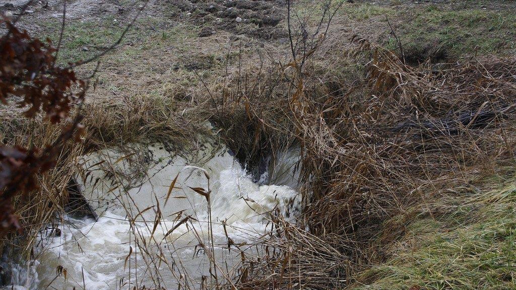 Hochwasser in Petting