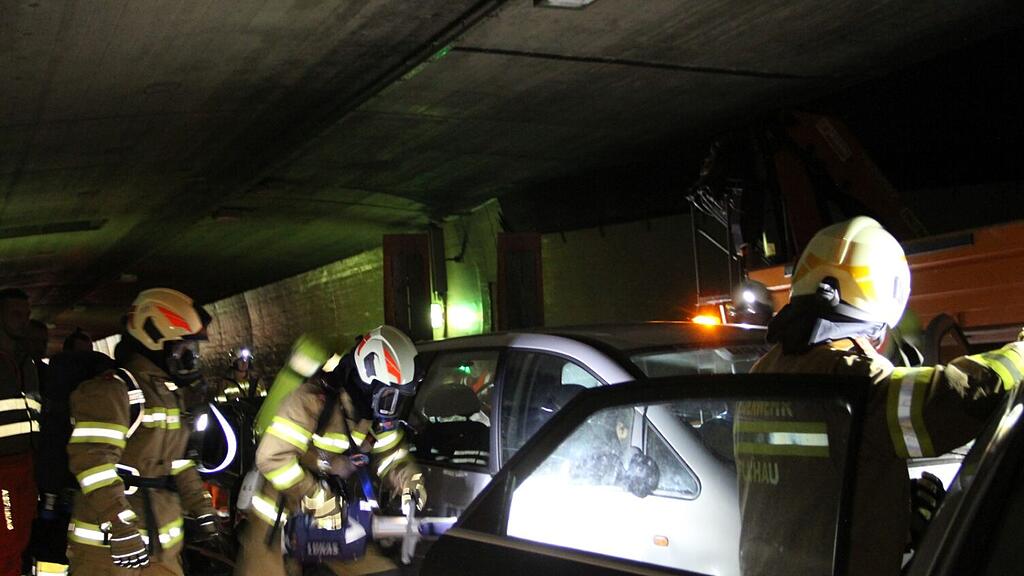 Übung Tauerntunnel