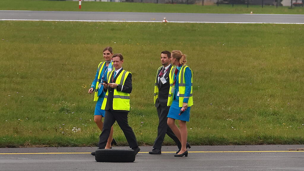 Notfall\u00fcbung am Airport