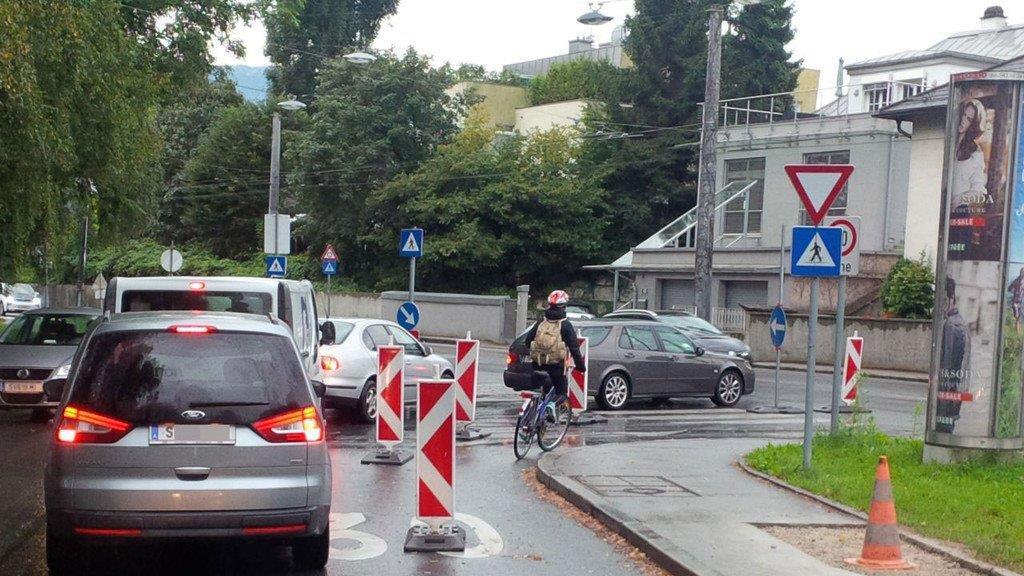 Baustellen-Chaos in Salzburg