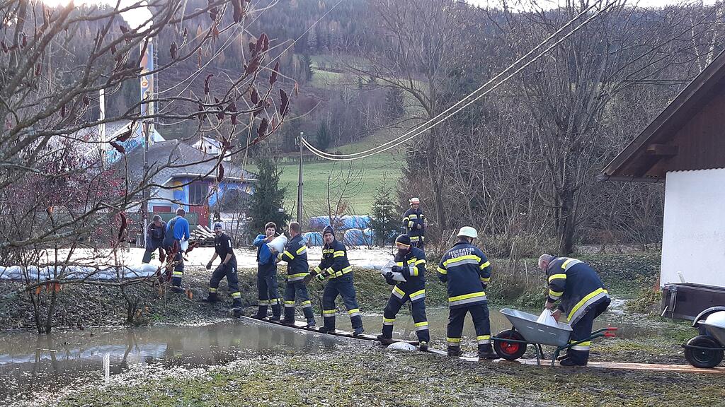 Unwetter in Kärnten