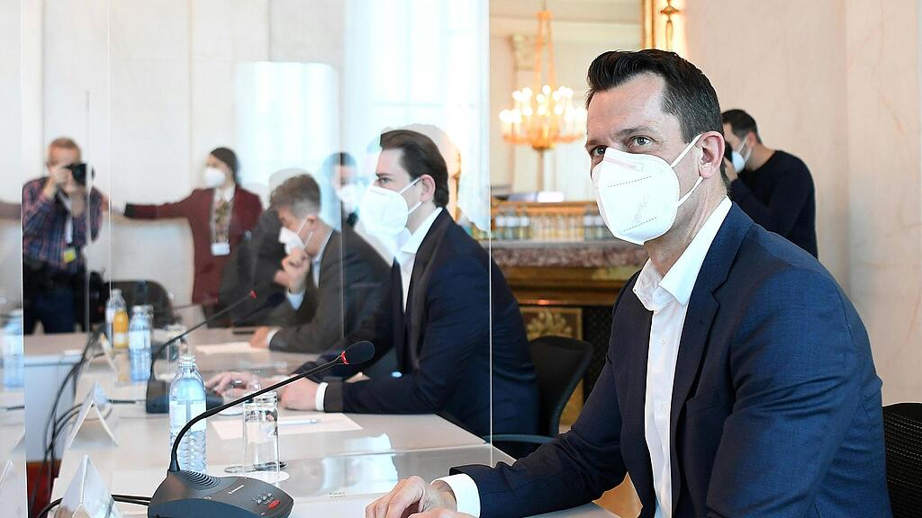 \u00d6ffnungsgipfel am 23.4.2021 im Bundeskanzleramt
