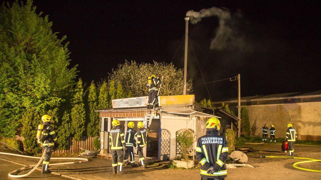 Brand bei Kebabstand in Braunau
