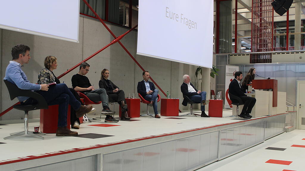 LSV-Schülerdiskussion Bürgermeisterwahl