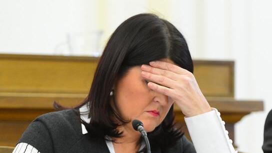 Landeshauptfrau Gabi Burgstaller wolle das Image dieses Landes und das Vertrauen der Bevölkerung in die Politik wiederherstellen, erklärte die mit Tränen kämpfende Politikerin.