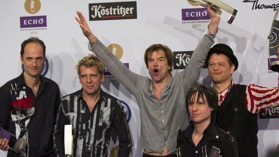 Die Toten Hosen sind die großen Gewinner bei der Echo-Verleihung 2013
