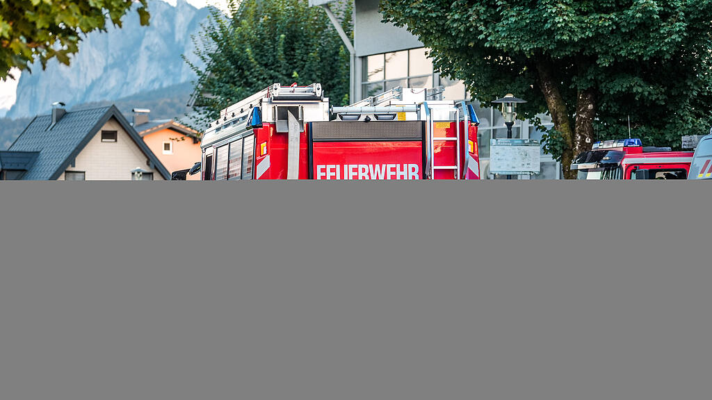 Feuerwehr \u00dcbung im Thalgauer Seniorenheim