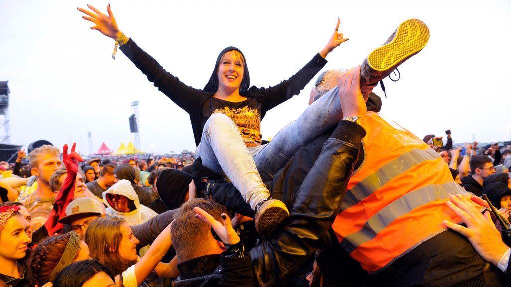 Erster Tag beim Nova Rock