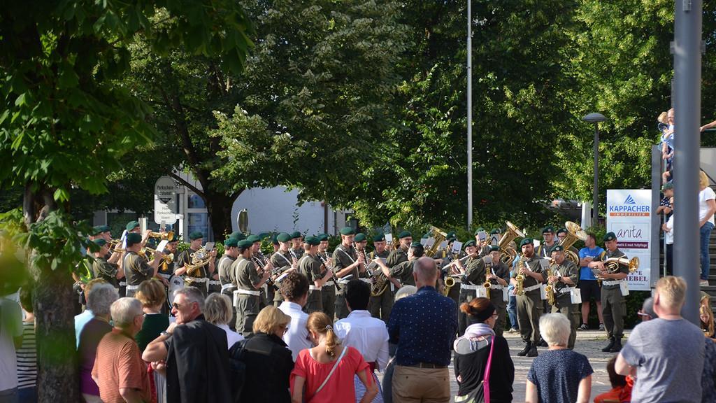 Militärmusik in St. Johann