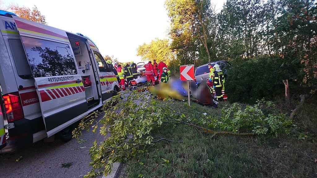 Schlepper-Unfall Burgenland