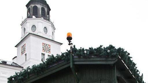 Salzburger Christkindlmarkt 2016: Aufbau gestartet, I