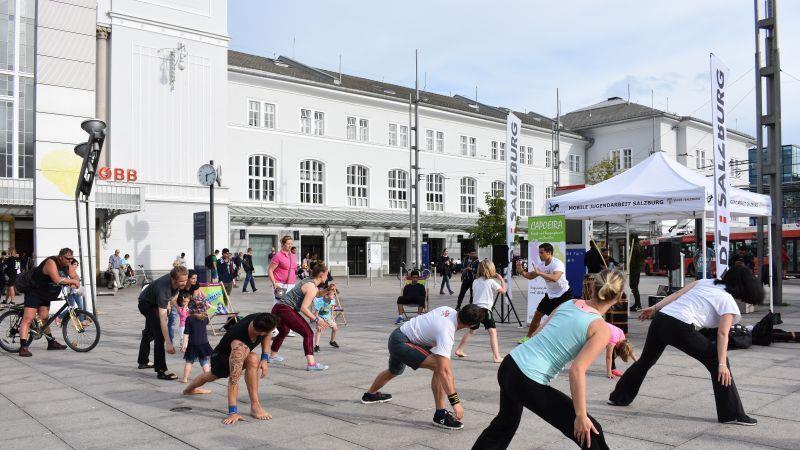 Sporttestival in der Mozartstadt