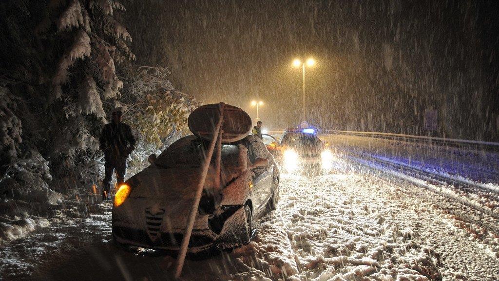 Schneechaos in Tirol