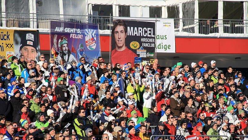 Weltcup und Hangrutsch in Alta Badia
