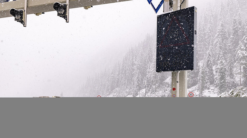 Felbertauern, Schneefall